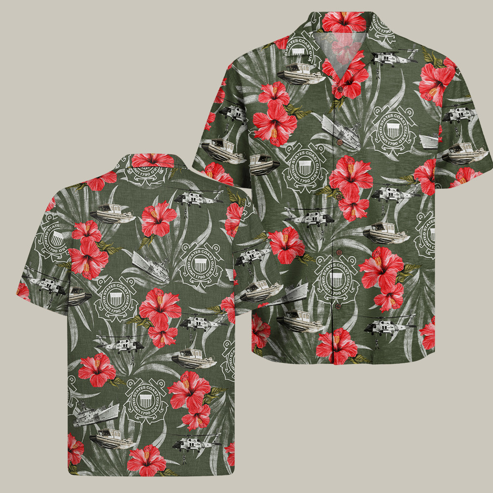 US Coast Guard 235th Anniversary Hawaiian Shirt American Hero Apparel Gifts For Veterans