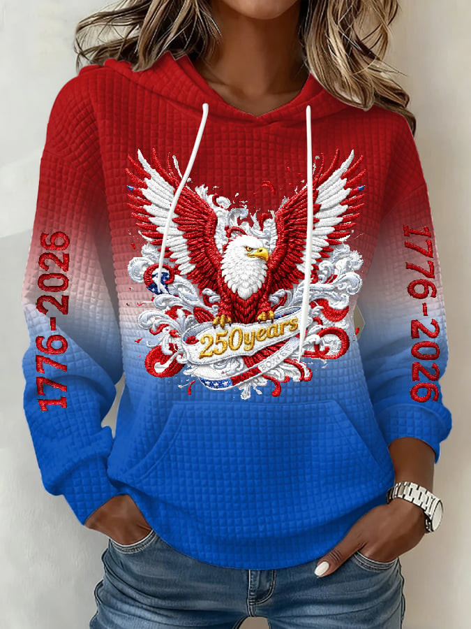 US Eagle 1776 2026 Anniversary Hoodie America 250 Years Patriotic Women's Clothing US Eagle 1776 2026 Anniversary Hoodie America 250 Years Patriotic Women's Clothing