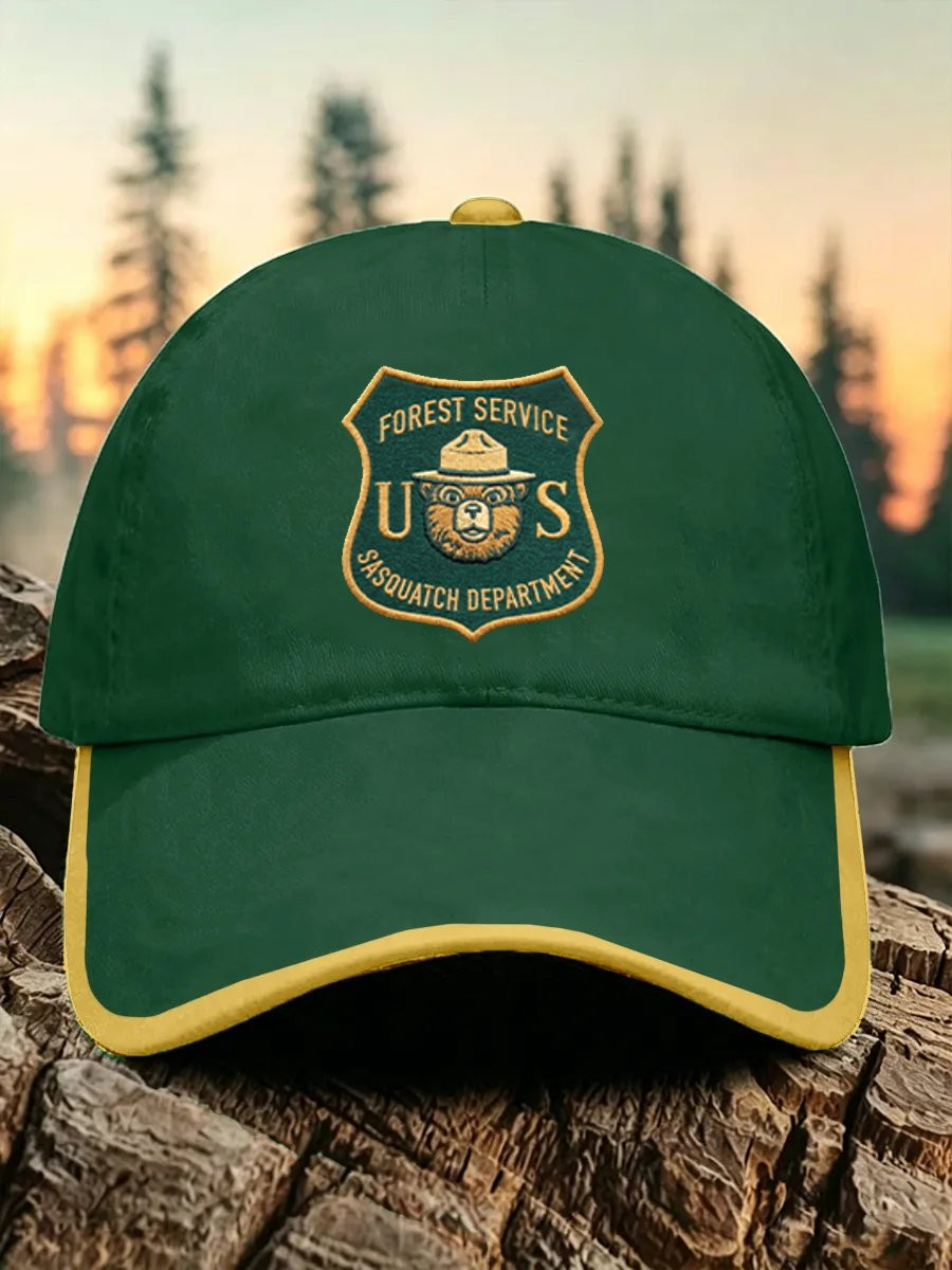 US Forest Service Bigfoot Hat Rebuilding The USFS Merch Fun Gift For Park Rangers