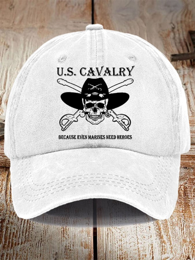US Marines Cavalry Hat Marine Corps Baseball Cap Unique Marine Corps Gifts