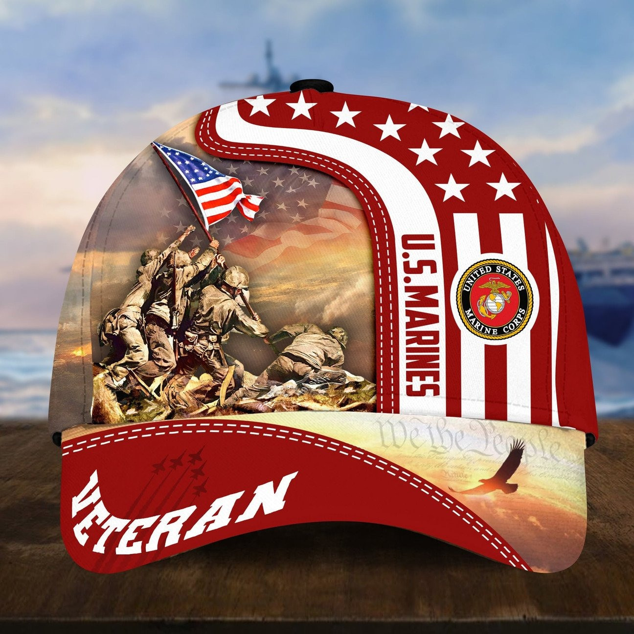 US Marines Honoring All Who Served US Baseball Cap Nice Gift for Veterans