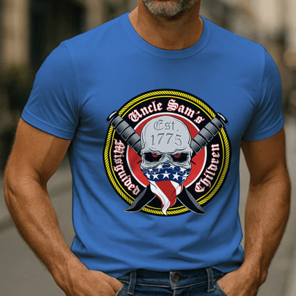 US Marines Uncle Sam's Misguided Children T-Shirt Usmc Merch Usmc Birthday Gifts