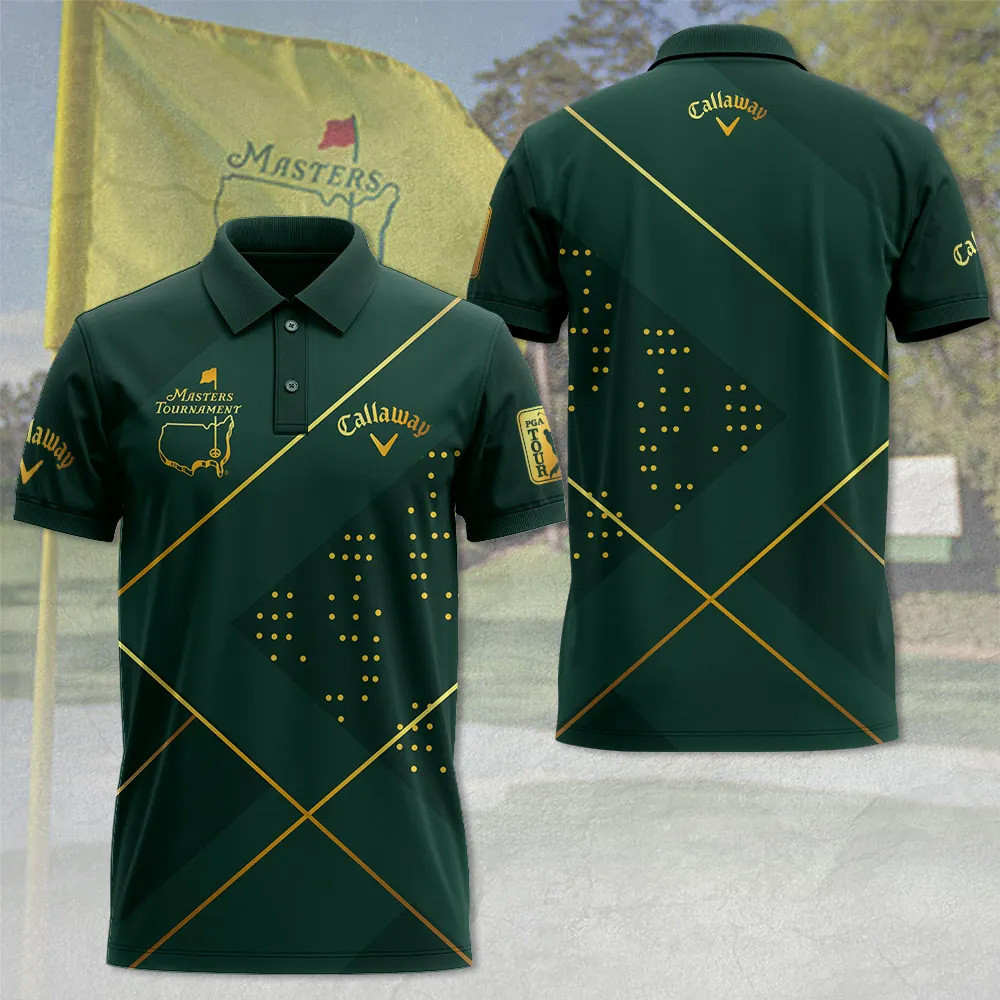 US Masters Tournament Callaway Polo Shirt The Masters Tournament Augusta Merch Golf Player