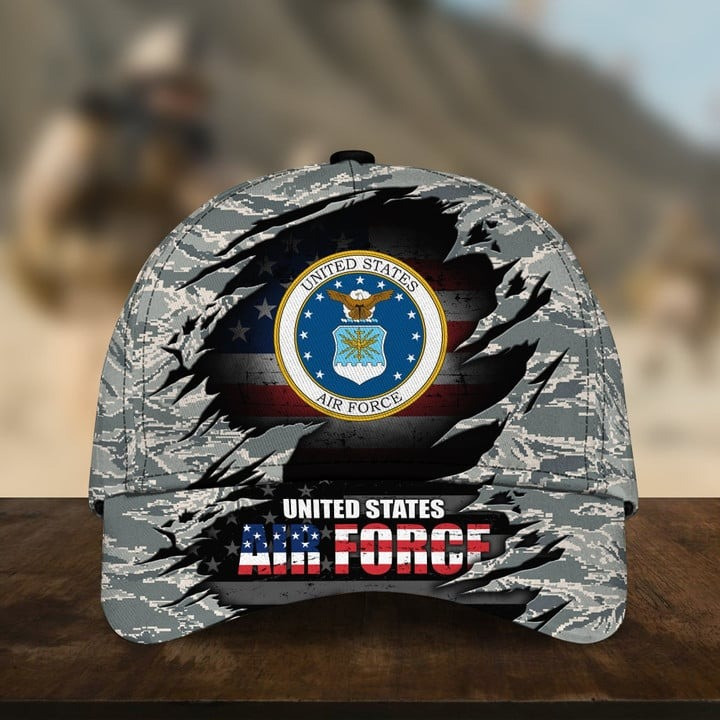 US Military Service Air Force Cap Best Gift For Friends and Husband and Dad on Veterans Day