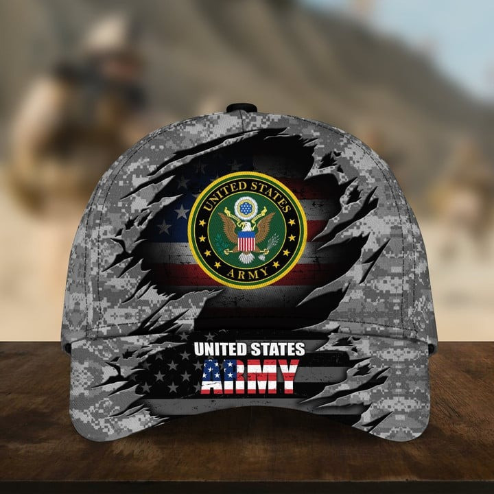 US Military Service Army Cap Best Gift For Friends and Husband and Dad on Veterans Day
