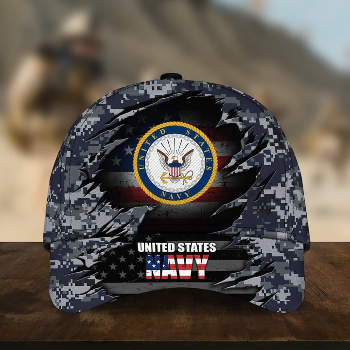 US Military Service Navy Cap Best Gift For Friends and Husband and Dad on Veterans Day
