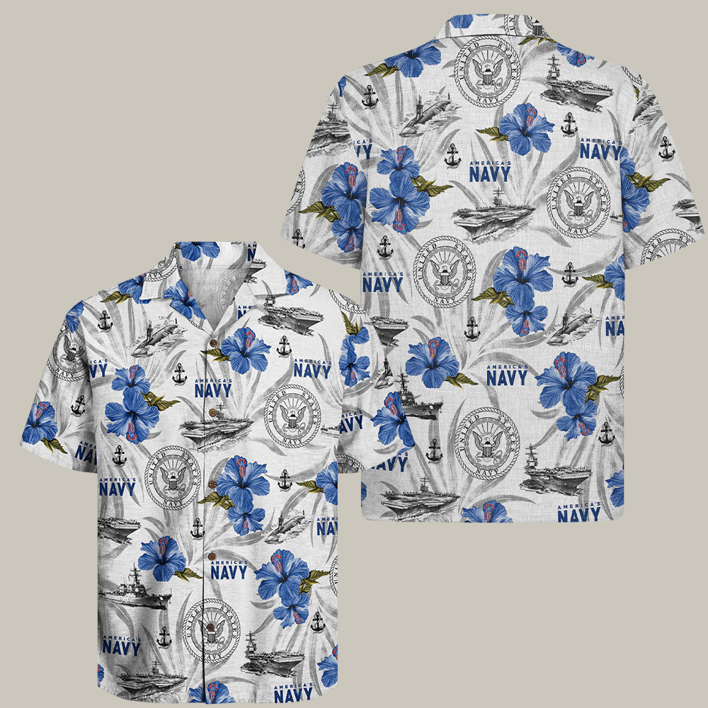 Us Navy 250th Years Of Service Hawaiian Shirt Military Clothing Navy Chief Retirement Gifts