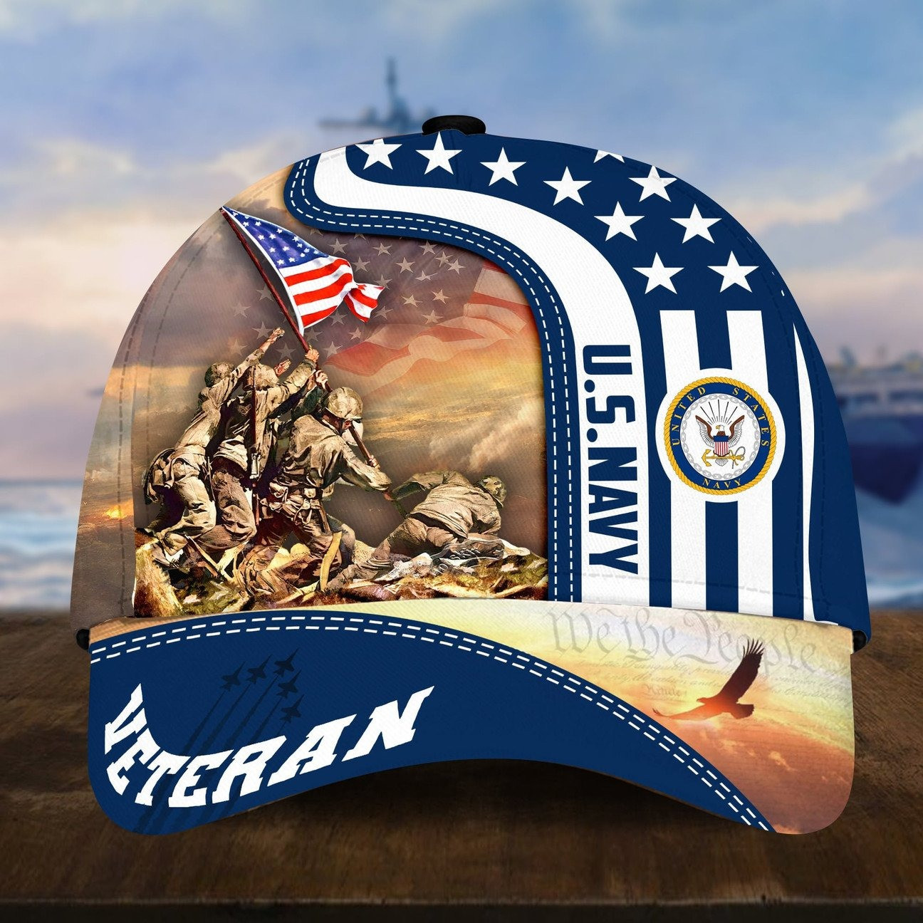 US Navy Honoring All Who Served US Baseball Cap Nice Gift for Veterans