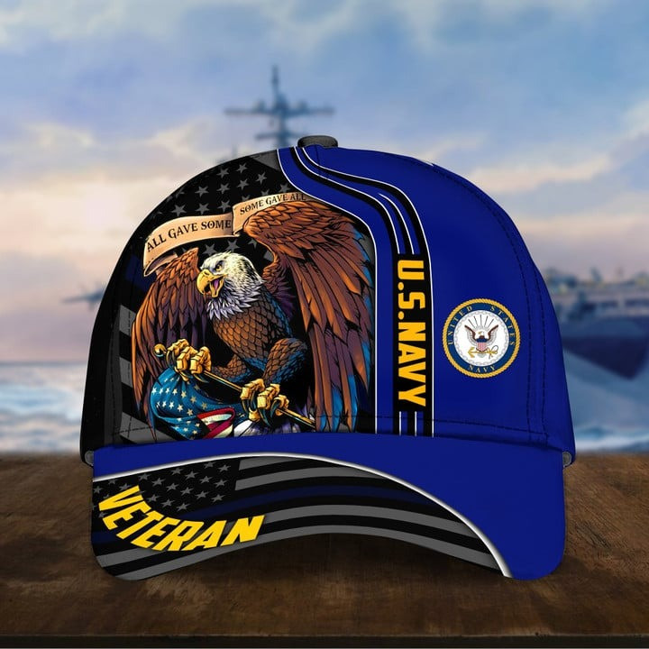 US Navy Patriotic All Gave Some With Eagle Cap Perfect Gift For Military Appreciation on Veterans Day