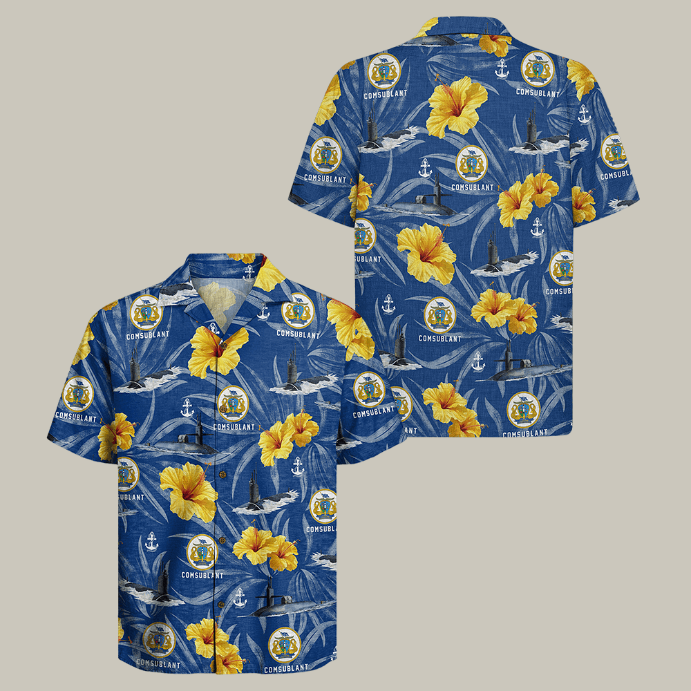 US Navy Submarine 250th Years Of Service Hawaiian Shirt Silent Service Shirt Navy Submarine Gift