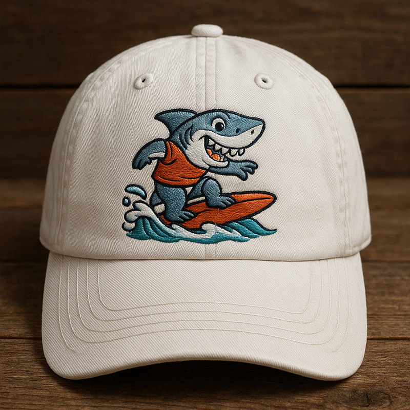 US Navy Veteran Hat Funny Shark Surfing Baseball Cap Navy Gifts For Him
