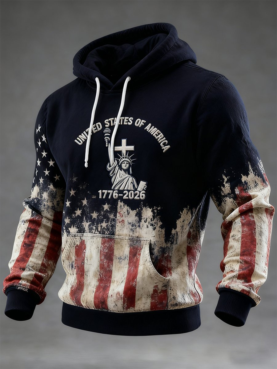 US Of America 250th Anniversary Hoodie 1776 2026 Patriot Clothing Store Gifts For Him
