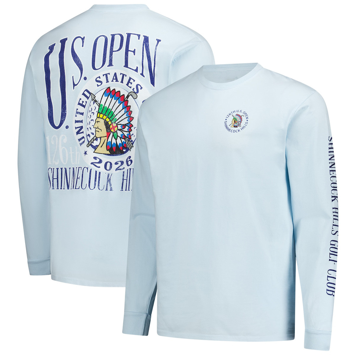US Open 126Th Shinnecock Hills Golf Club Long Sleeve Shirt Golf Apparel Birthday Gift For Him