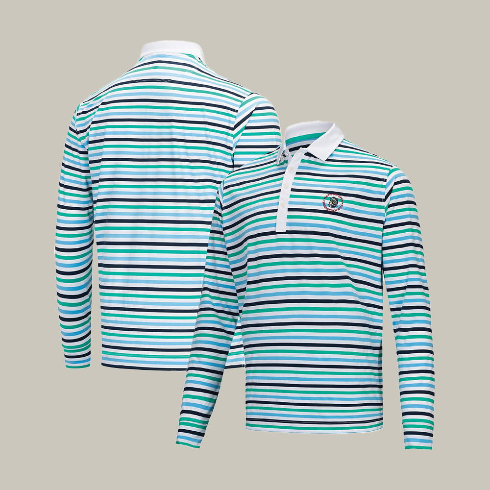 US Open Shinnecock Hills Golf Polo Long Sleeve Shirt Golf Apparel Father's Day Gift Idea