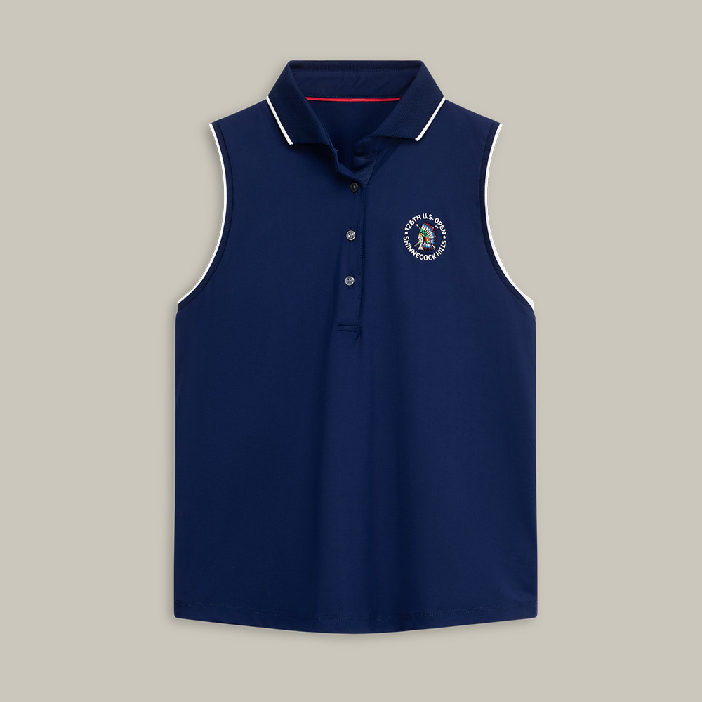 US Open Shinnecock Hills Sleeveless Polo Shirt Golf Clothes Cool Gift For Golf Lovers