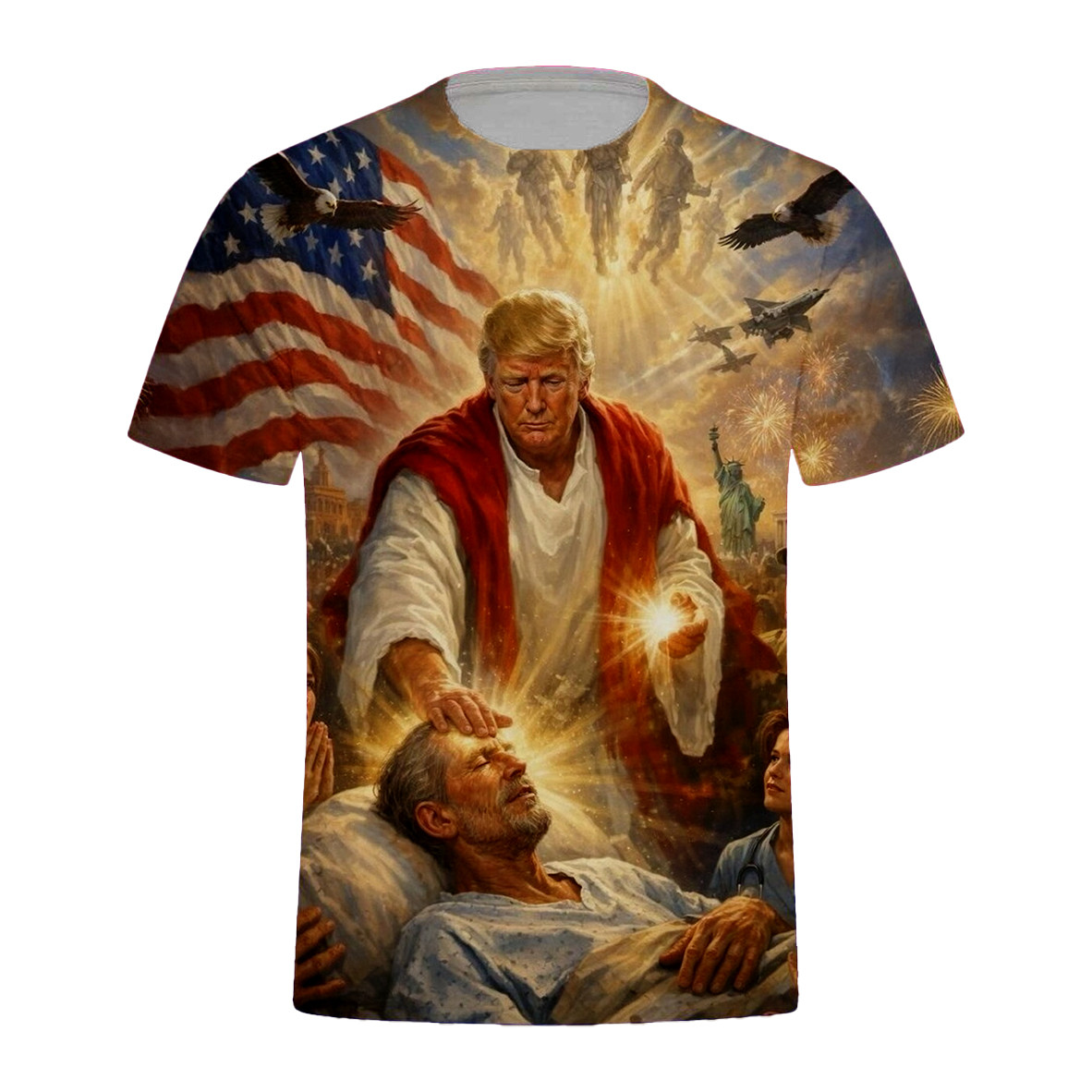 US President Donald Trump Has Sparked Controversy T-Shirt Streetwear Apparel Gift For Father