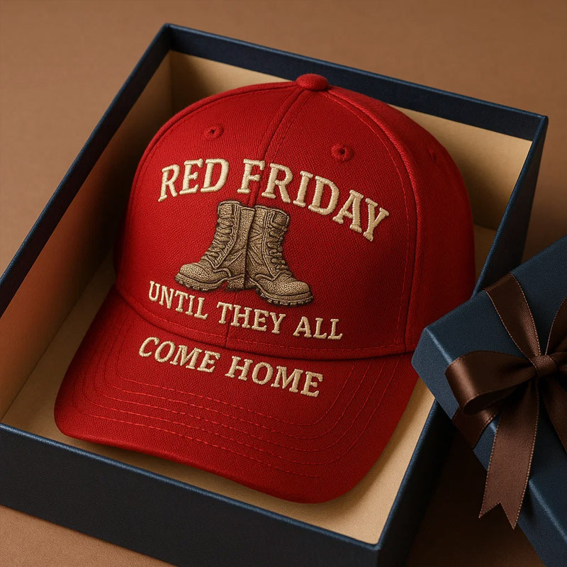 US Red Friday Hat Until They All Come Home R E D Cap Tribute Gifts