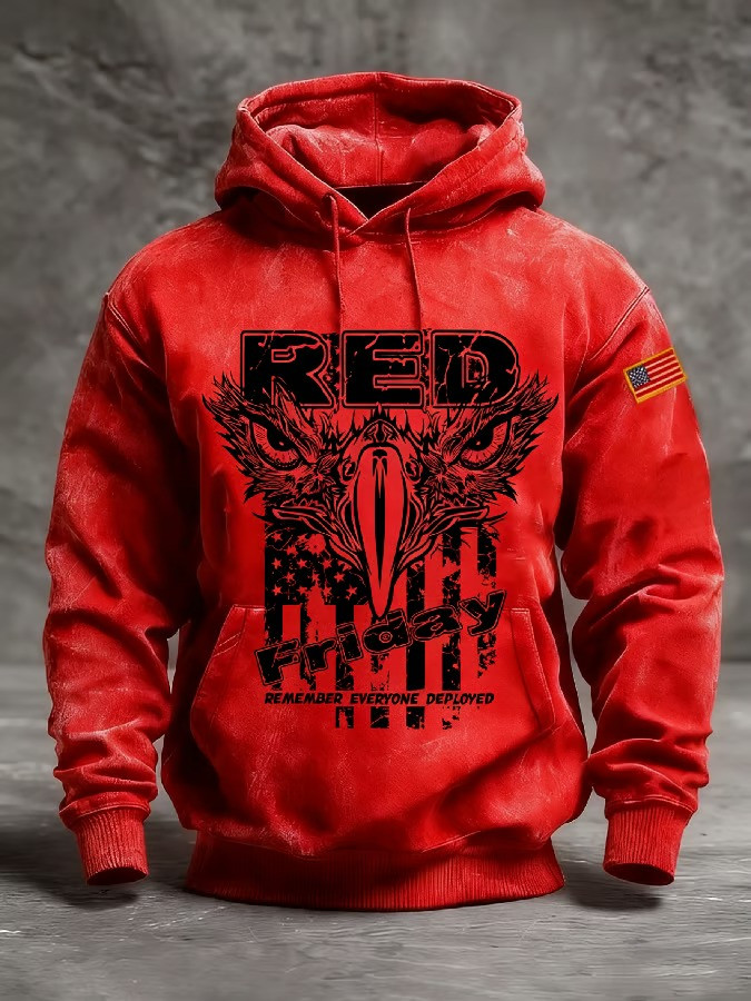 US Red Friday Remember Everyone Deployed Hoodie Army Memorial Hoodie Veterans Gifts