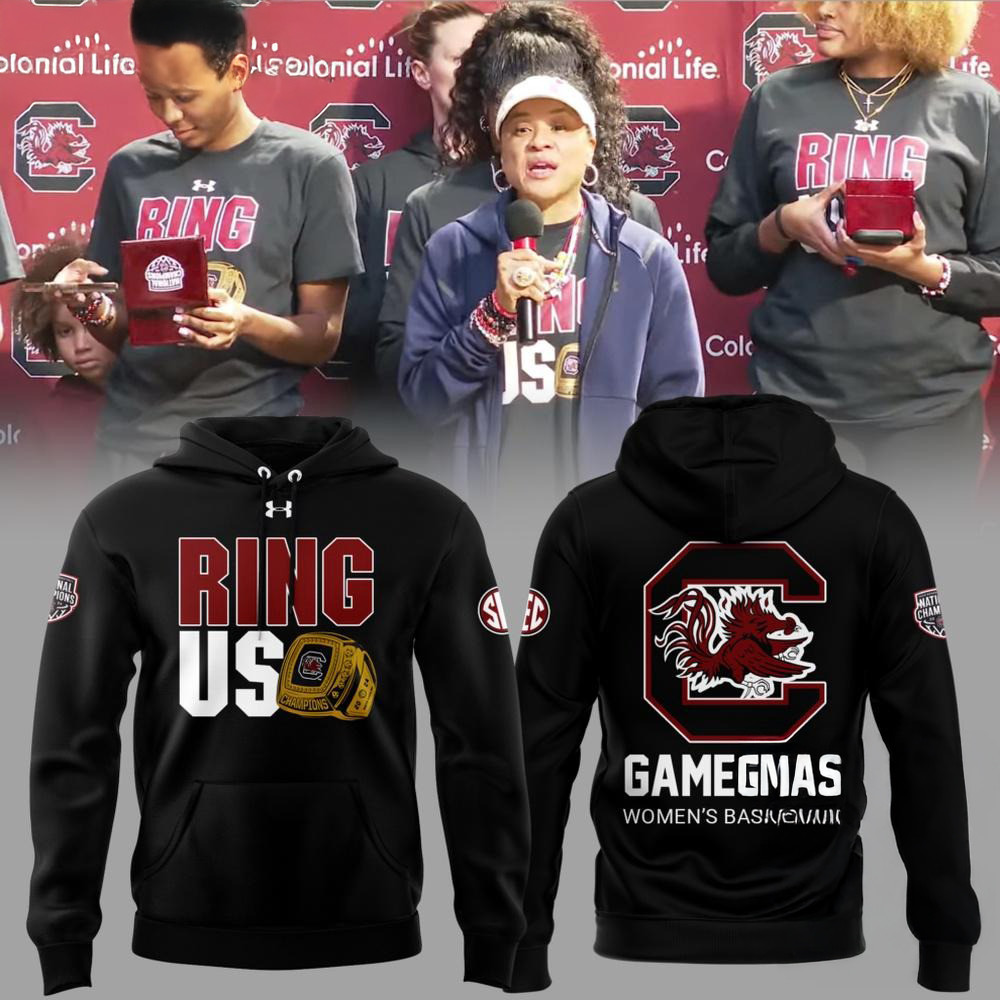 US Ring South Carolina Gamecocks Women's Basketball Limited Edition Hoodie Gifts For Fans
