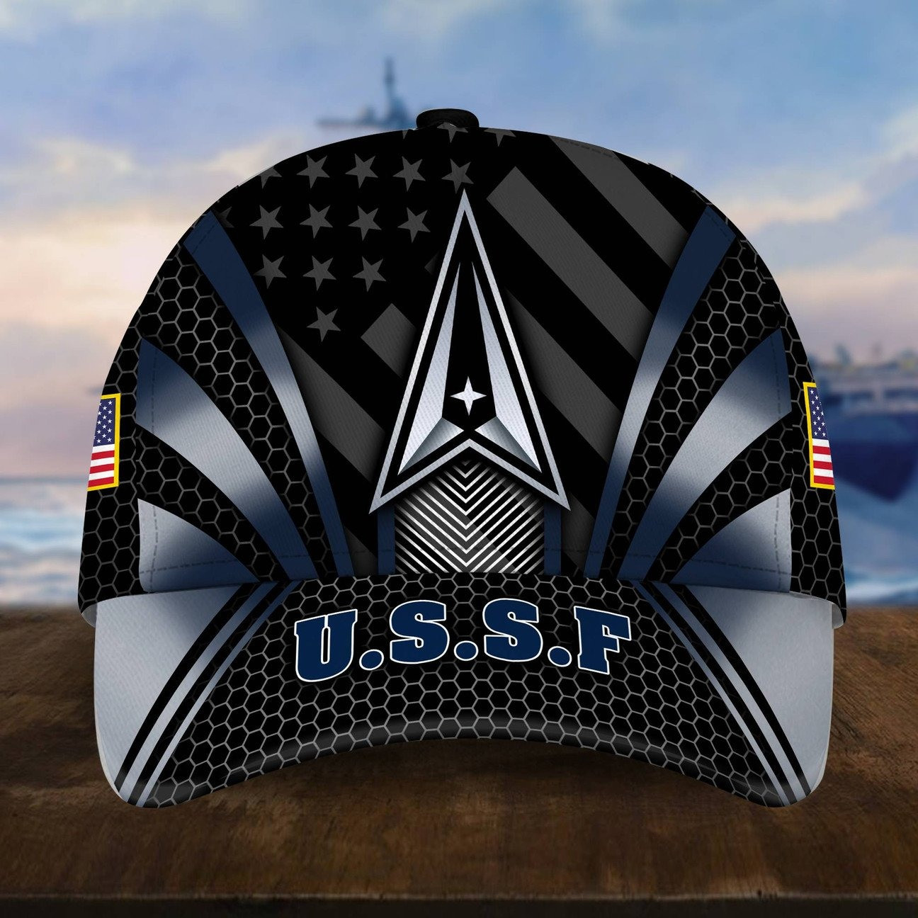 US Space Force Baseball Cap with Star Gift for Patriots Army on Veterans Day