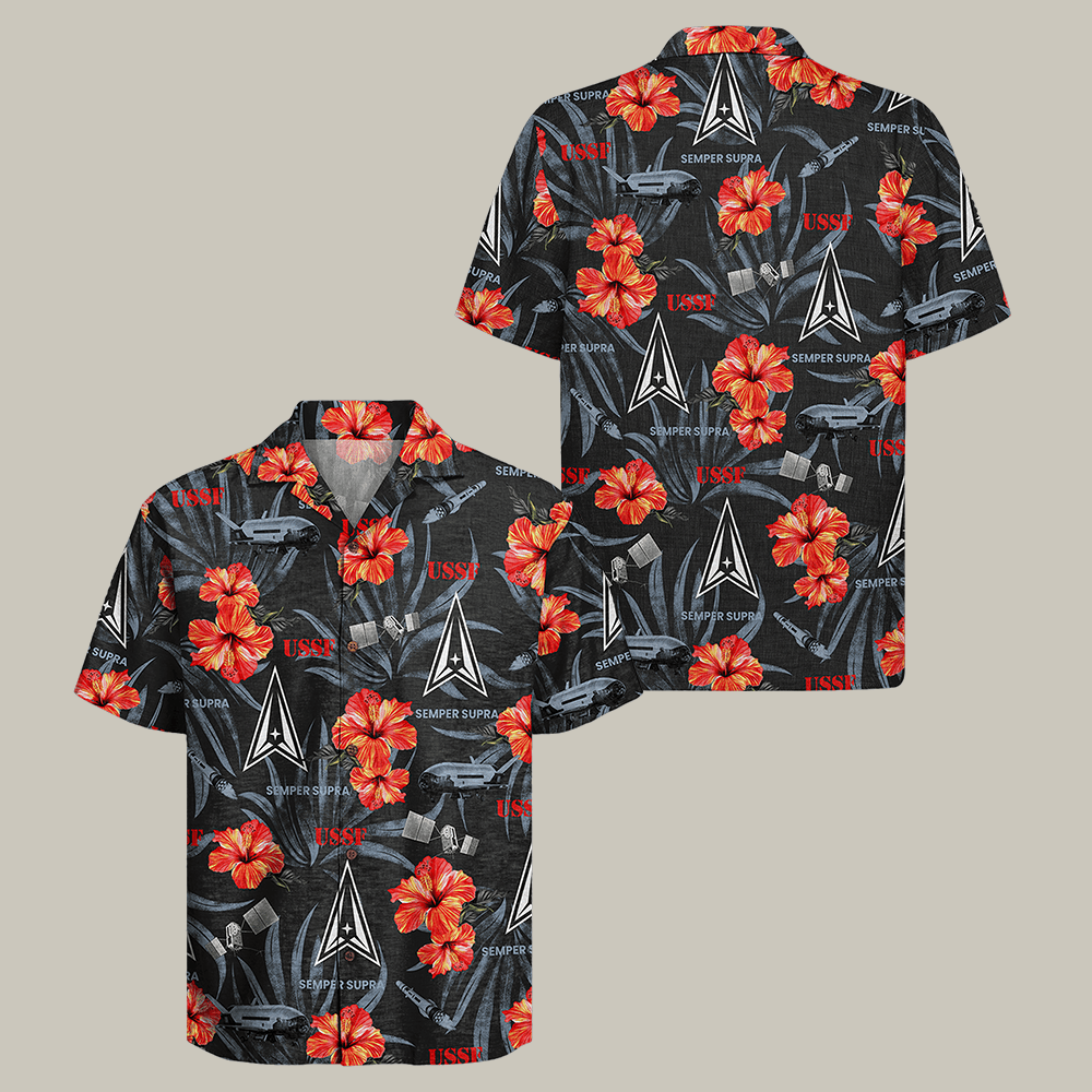 US Space Force Hawaiian Shirt US Space Force 250Th Anniversary Clothes Gift For Husband