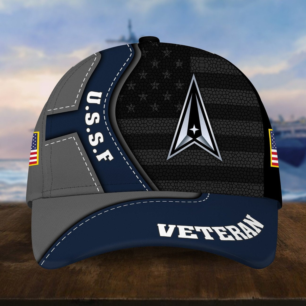 US Space Force with Star Baseball Cap Proudly Served Gift For Army on Veterans Day