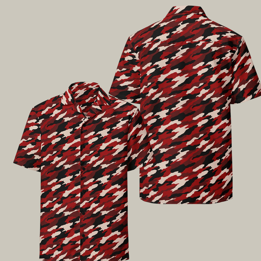 US Veteran 250th Anniversary Camo Hawaiian Shirt Celebration Shirt Veteran Gifts For Him