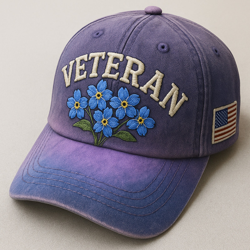 US Veteran 250th Anniversary Hat American Flag Cap Cool Gifts For Veterans