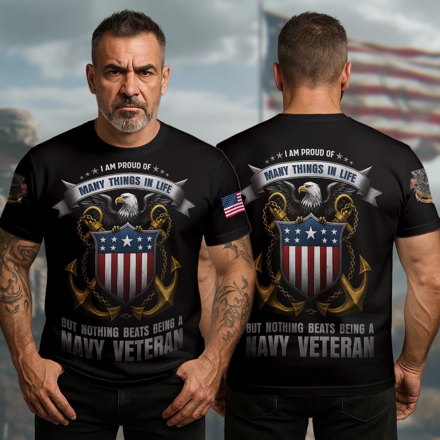 US Veteran 250Th Anniversary T-Shirt Nothing Beats Being A Veteran Proud Veteran Merch