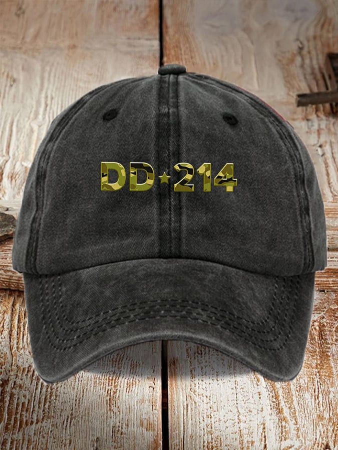 US Veteran DD 214 Hat DD 214 Man Card Baseball Cap Unique Gifts For Proud Dad