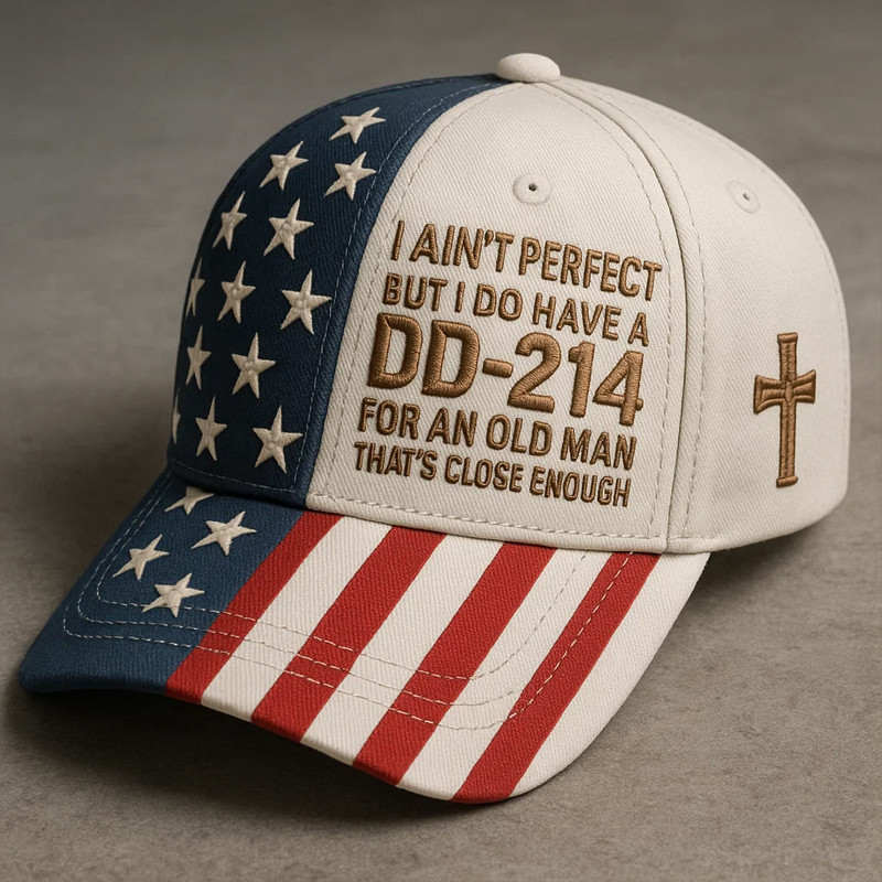 US Veteran DD 214 Hat I Do Have A DD 214 Man Card Cap Christian Themed Gifts