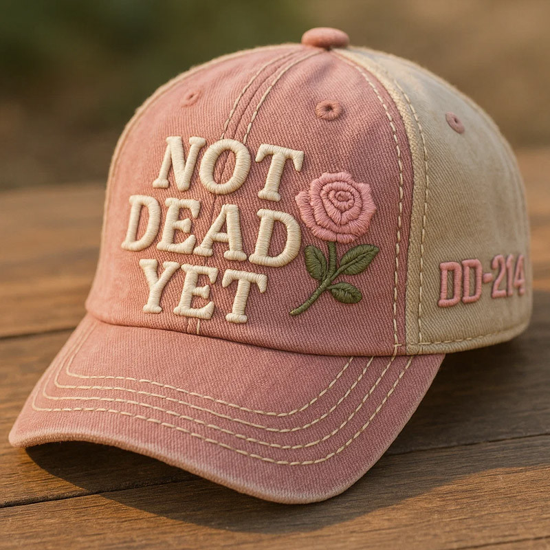 US Veteran Not Dead Yet Hat DD 214 Man Card Baseball Cap Cool Gifts For Veterans