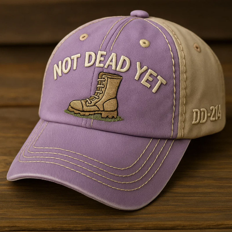 US Veteran Not Dead Yet Hat DD 214 Man Card Baseball Cap Honoring Veteran Gifts