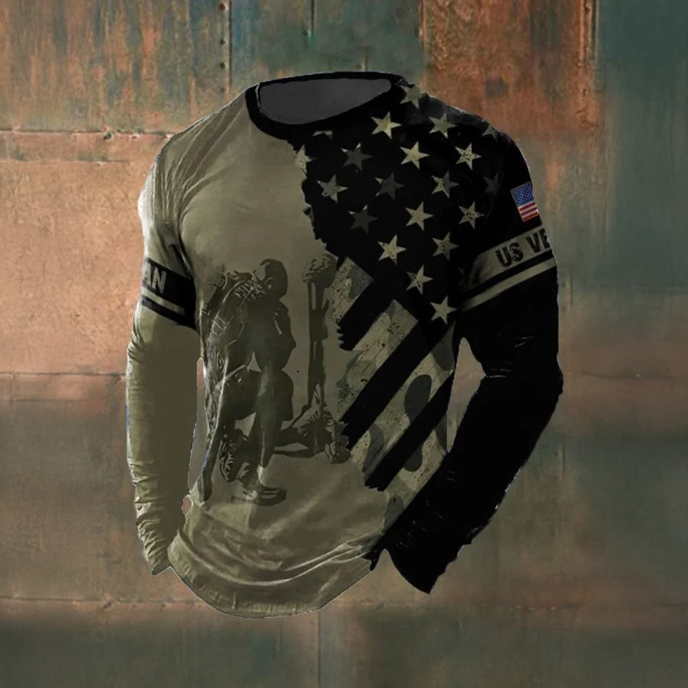 US Veteran Rash Guard Honoring Military Clothing Veterans Day Gifts