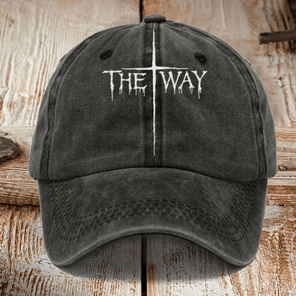 US Veteran The Way Hat Holy Cross Pattern Baseball Cap Christmas Gifts For Veterans
