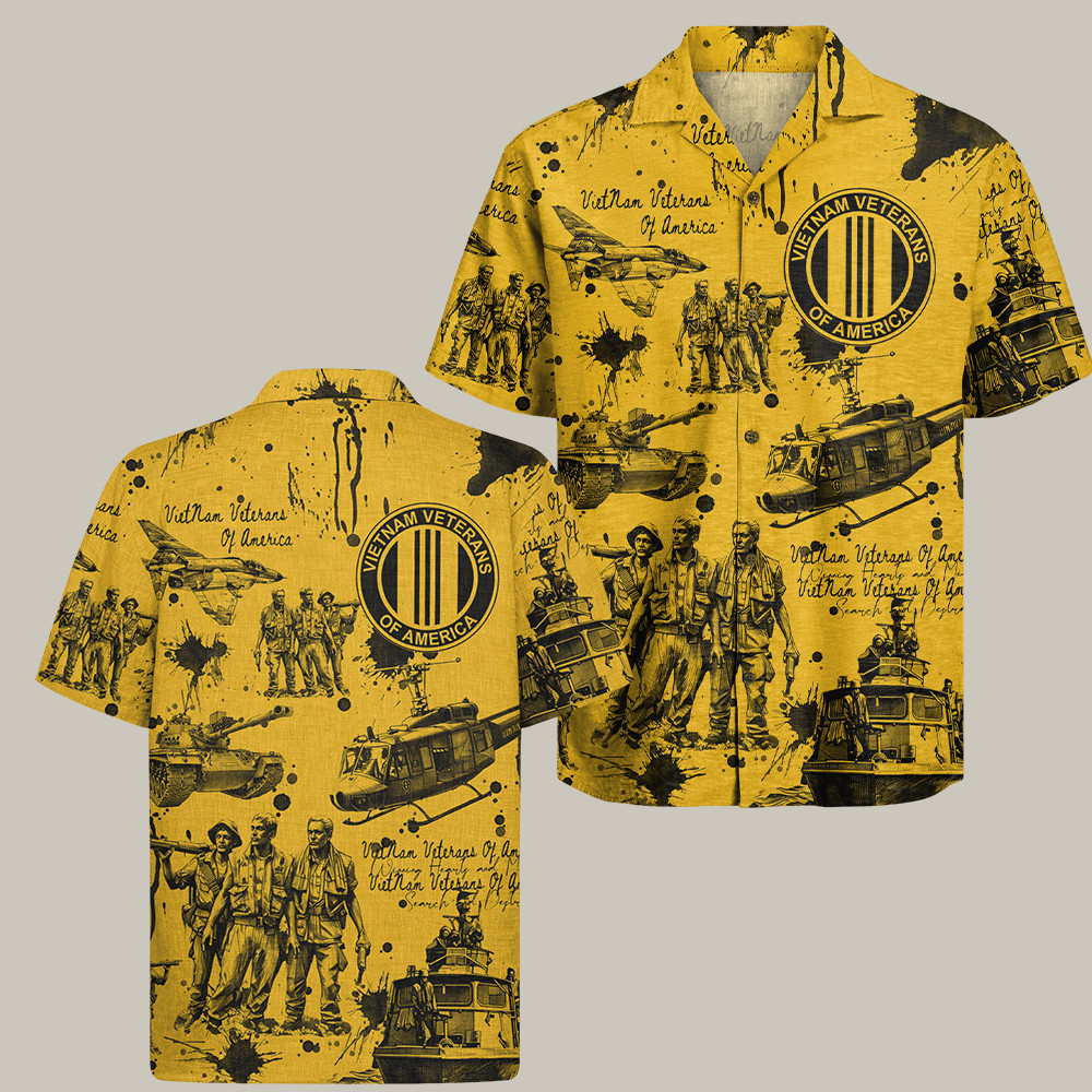 US Vietnam Veteran Hawaiian Shirt Military Appreciation Gift for Vietnam Veteran Dad