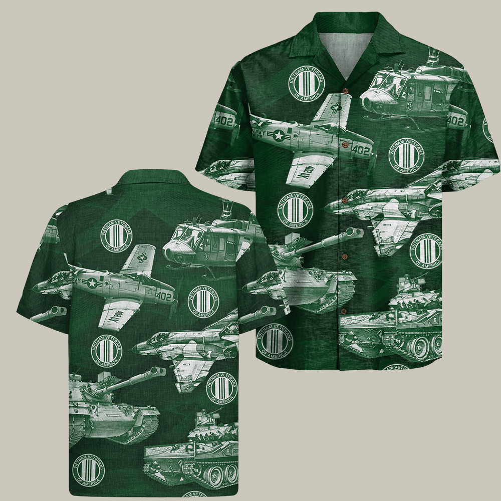 US Vietnam Veteran Hawaiian Shirt Vietnam Veteran Of America Gifts For Veterans