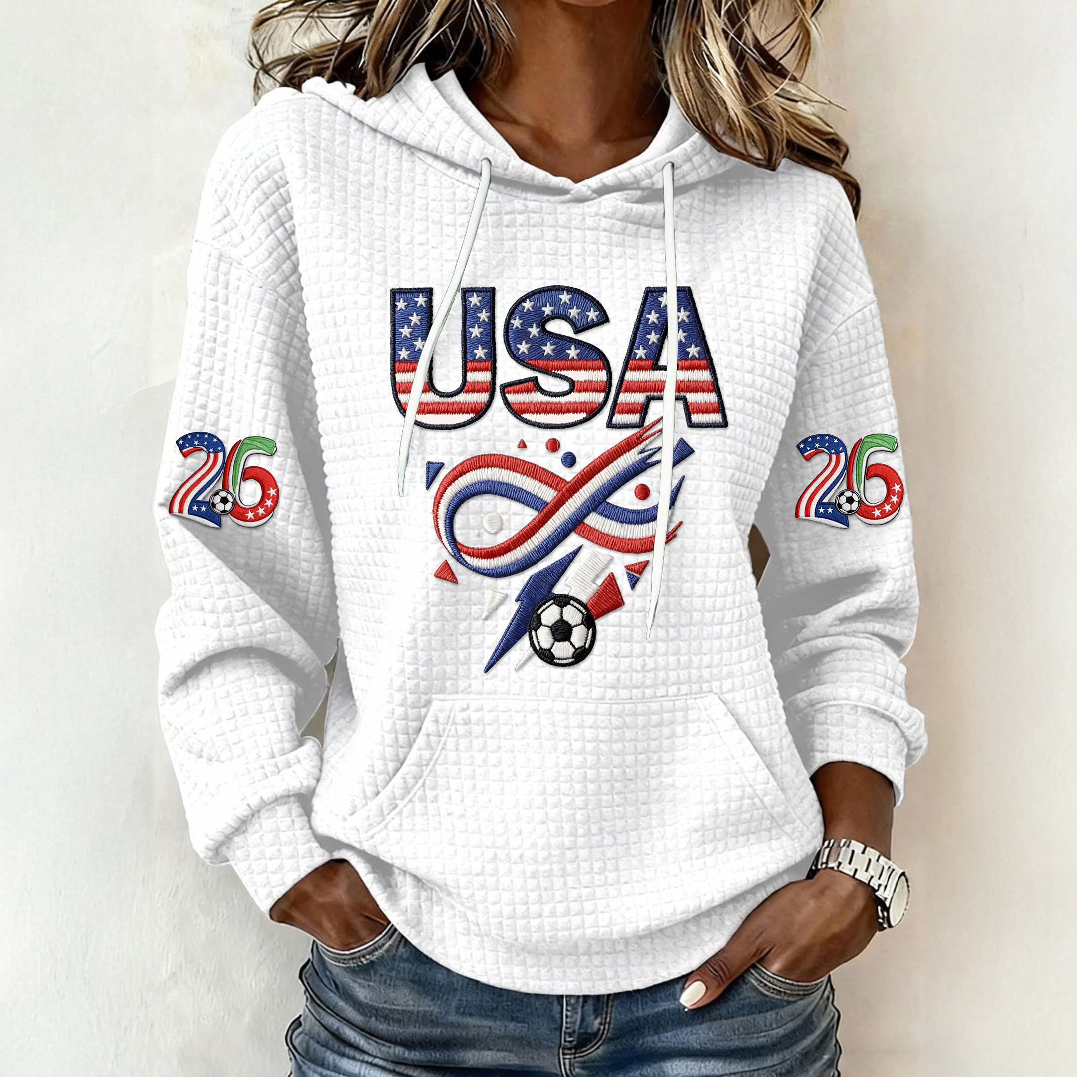 USA 2026 FIFA World Cup Hoodie FIFA Club World Cup Bracket Merch Mother's Day Gift For Fans