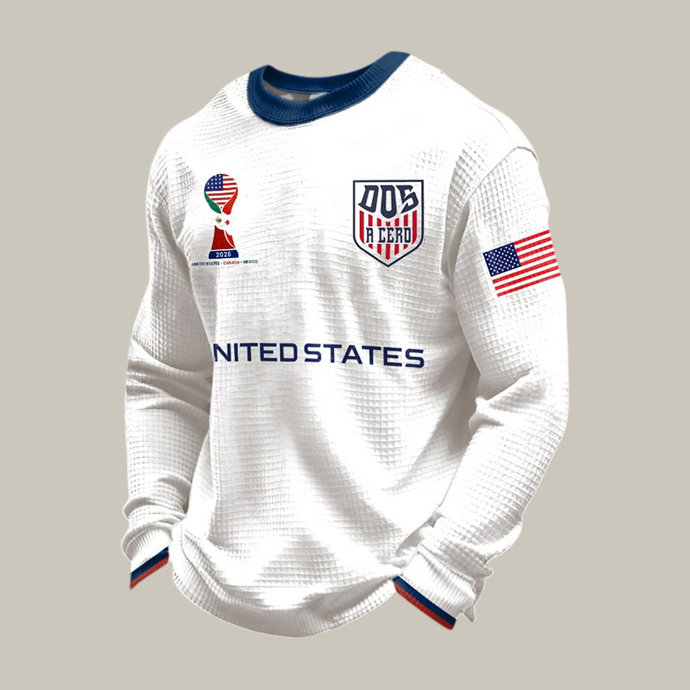 USA 2026 FIFA World Cup Long Sleeve Shirt 2026 World Cup Apparel Soccer Lover Gift Idea