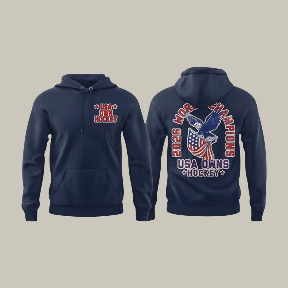 USA 2026 Milan Olympics Beat Canada Hoodie USA Hockey Team Hooded Sweatshirt