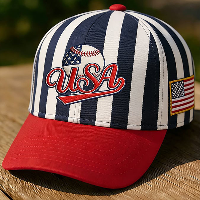USA 2026 World Baseball Classic Hat American Flag Baseball Merch Unique Fan Gift