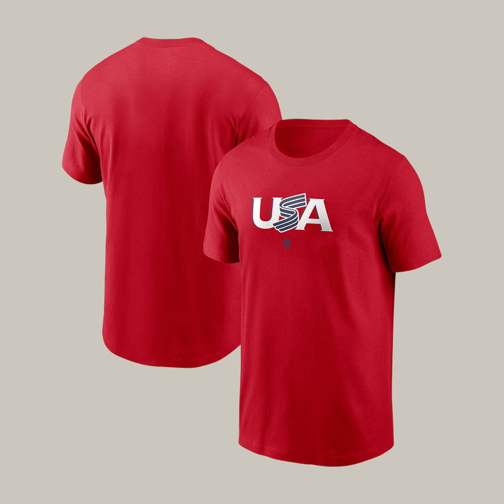 USA 2026 World Baseball Classic Icon T-Shirt Baseball Clothes Game Day Gift For Husband