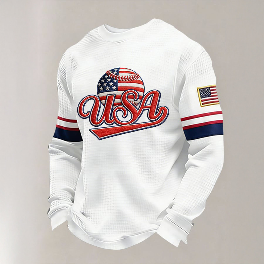 USA 2026 World Baseball Classic Long Sleeve Shirt Game Day Merch Fan Gear