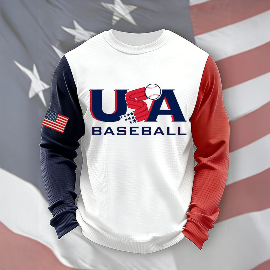 USA 2026 World Baseball Classic Long Sleeve Shirt USA Baseball Apparel Sport Fan Gift
