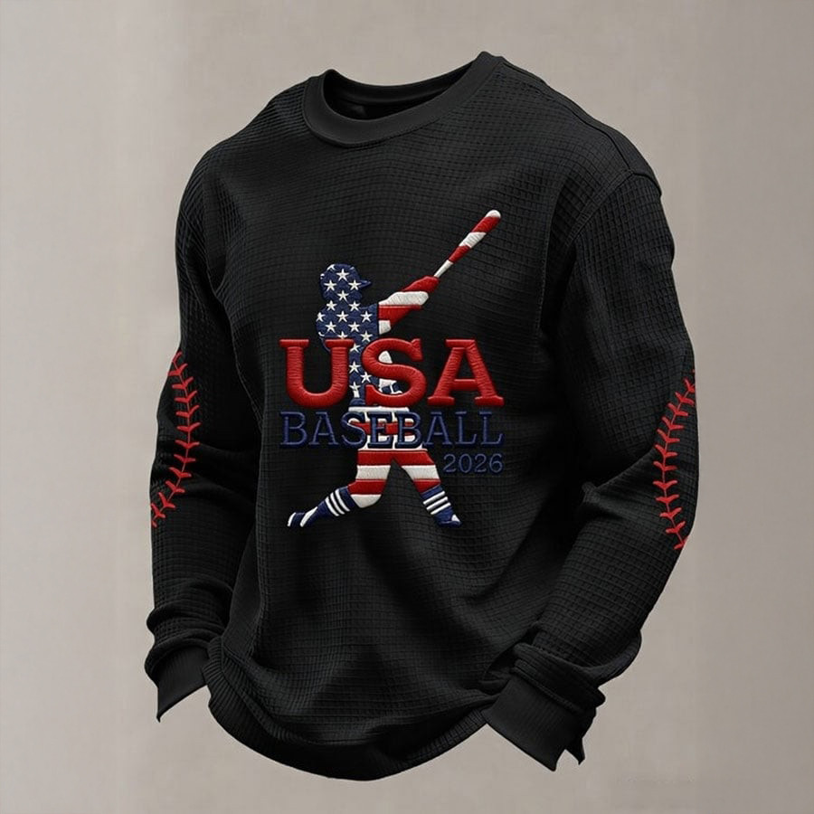 USA 2026 World Baseball Classic Long Sleeve Shirt USA Baseball Clothing Line Game Day Gift