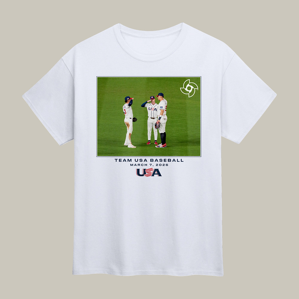 USA 2026 World Baseball Classic Moment T-Shirt USA Baseball Team Merch Fan Gift For Him