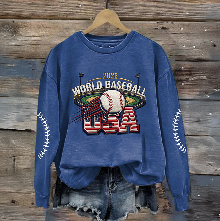 USA 2026 World Baseball Classic Sweatshirt Baseball Apparel Best Fan Gear