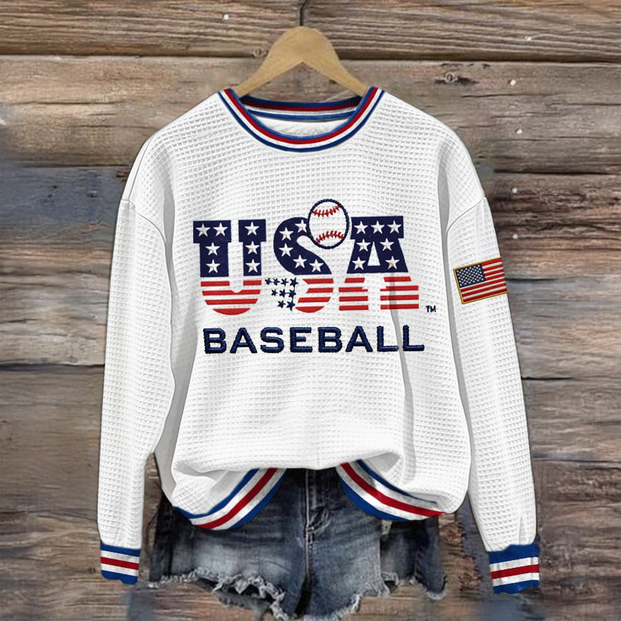 USA 2026 World Baseball Classic Sweatshirt USA Baseball Apparel Present For Girlfriend