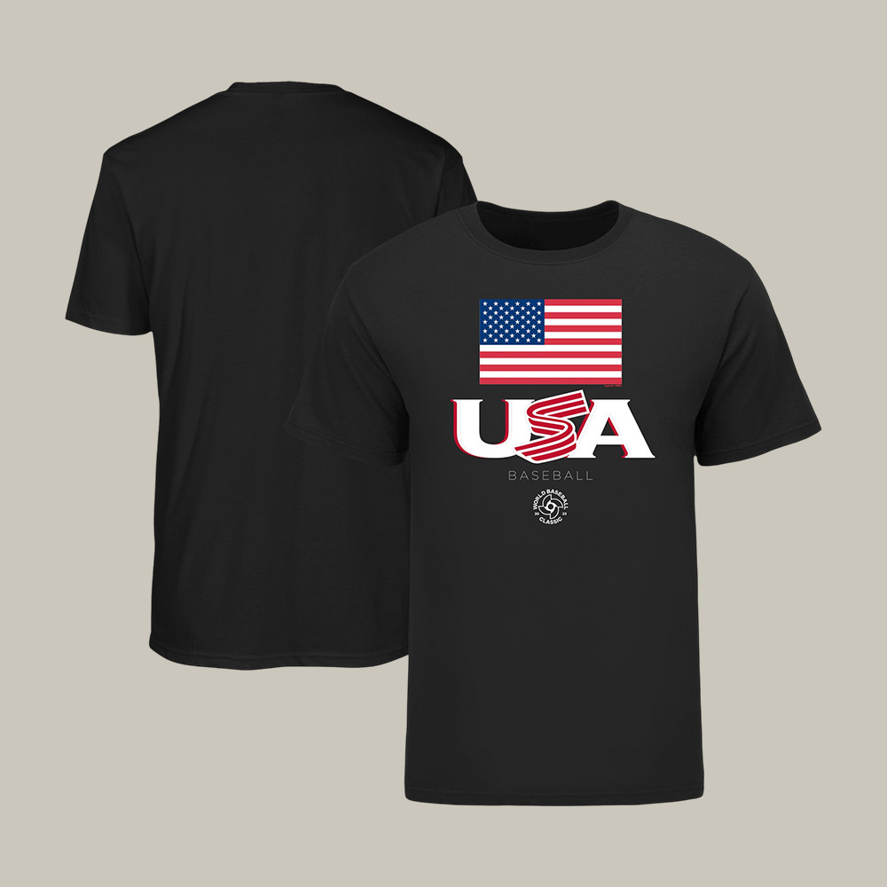 USA 2026 World Baseball Classic T-Shirt American Flag Shirt Game Day Gift For Him