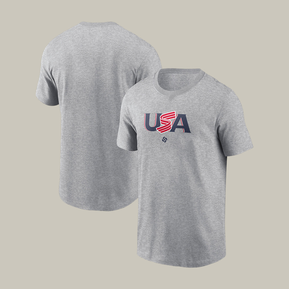 USA 2026 World Baseball Classic T-Shirt Team USA Baseball Clothing Gift For Boyfriend